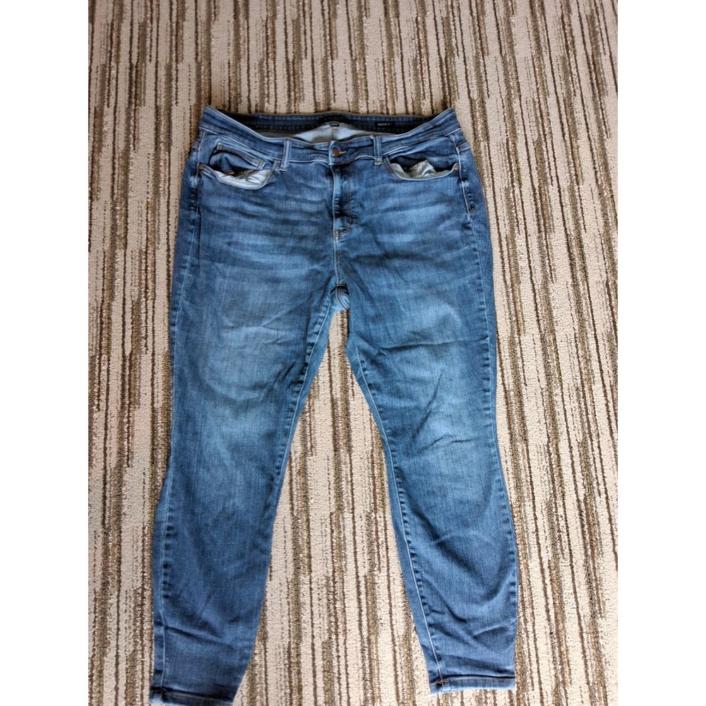 Judy Blue Skinny Jeans Womens 20W Medium Wash High Rise Stretch Denim 82255